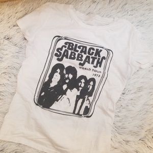 Vintage black sabbath world tour 1973 tshirt